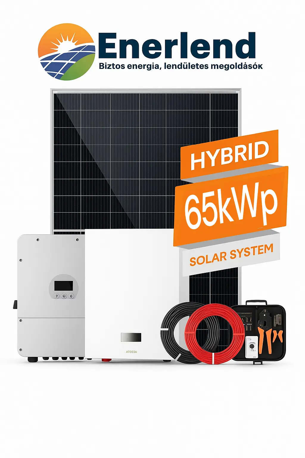 65 kW napelem rendszer ár